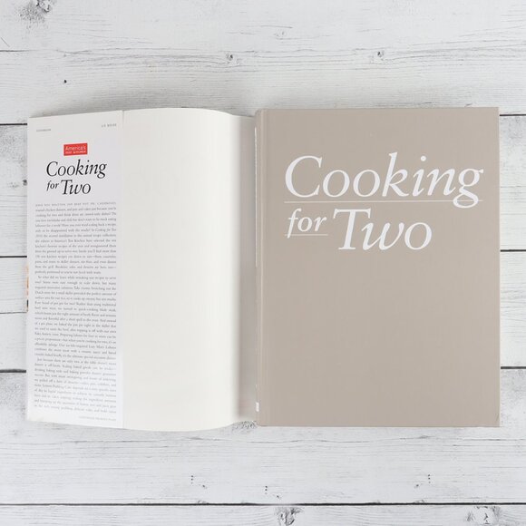 America's Test Kitchen - Cooking for Two Cookbook 2010 Hardcover - Picture 3 of 6